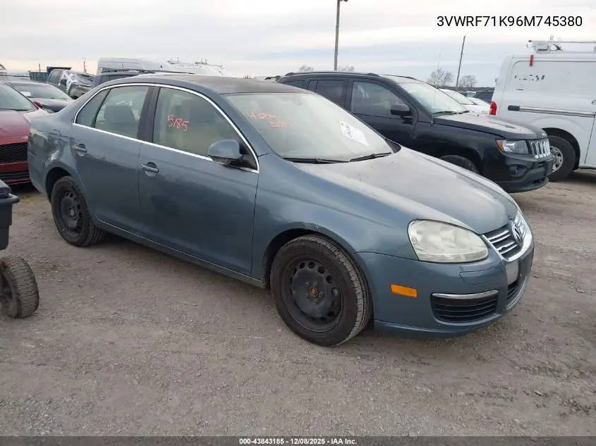 3VWRF71K96M745380 2006 Volkswagen Jetta 2.5