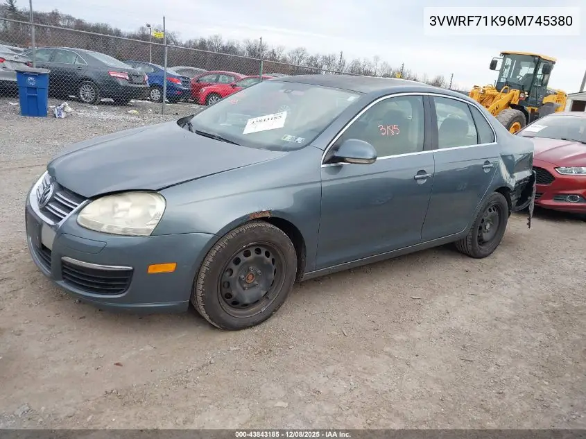 3VWRF71K96M745380 2006 Volkswagen Jetta 2.5
