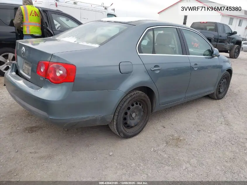 3VWRF71K96M745380 2006 Volkswagen Jetta 2.5