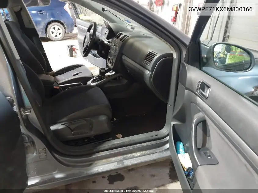 3VWPF71KX6M800166 2006 Volkswagen Jetta Value Edition