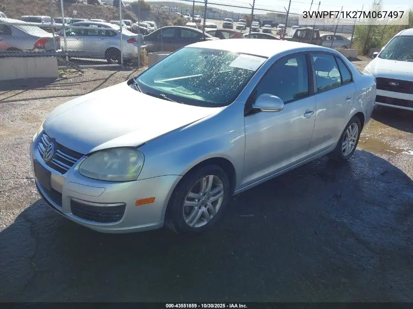 3VWPF71K27M067497 2007 Volkswagen Jetta 2.5
