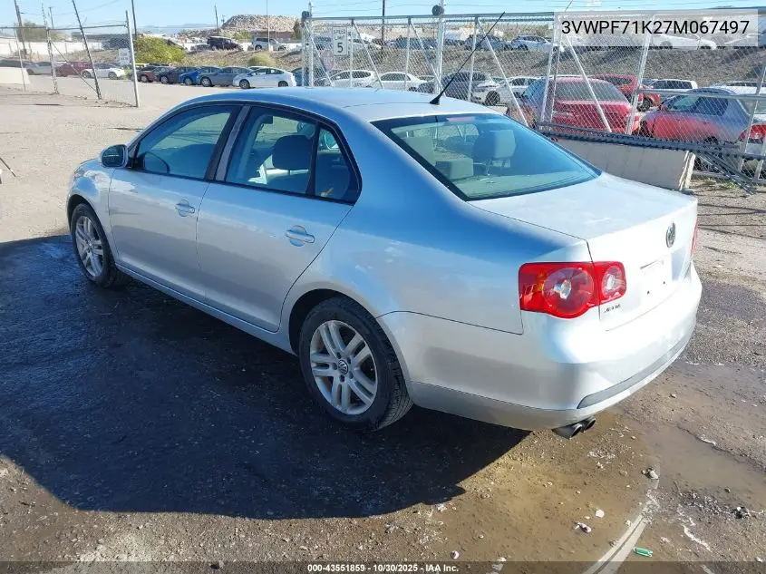 3VWPF71K27M067497 2007 Volkswagen Jetta 2.5