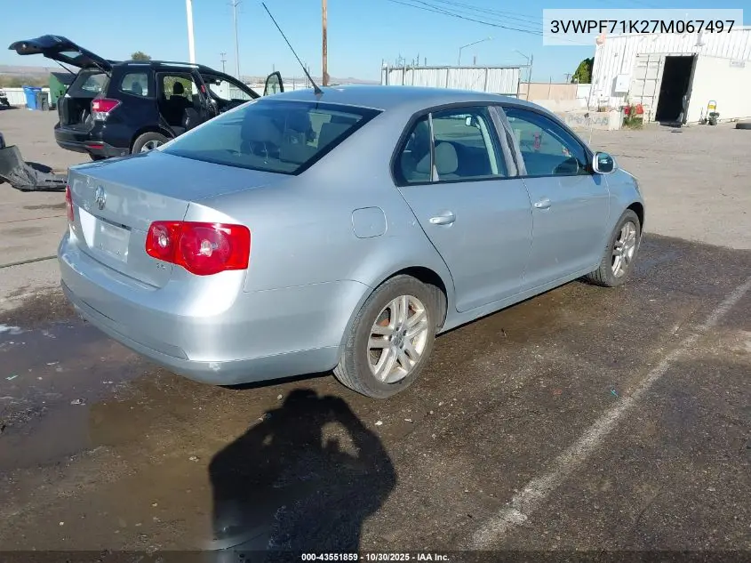 3VWPF71K27M067497 2007 Volkswagen Jetta 2.5