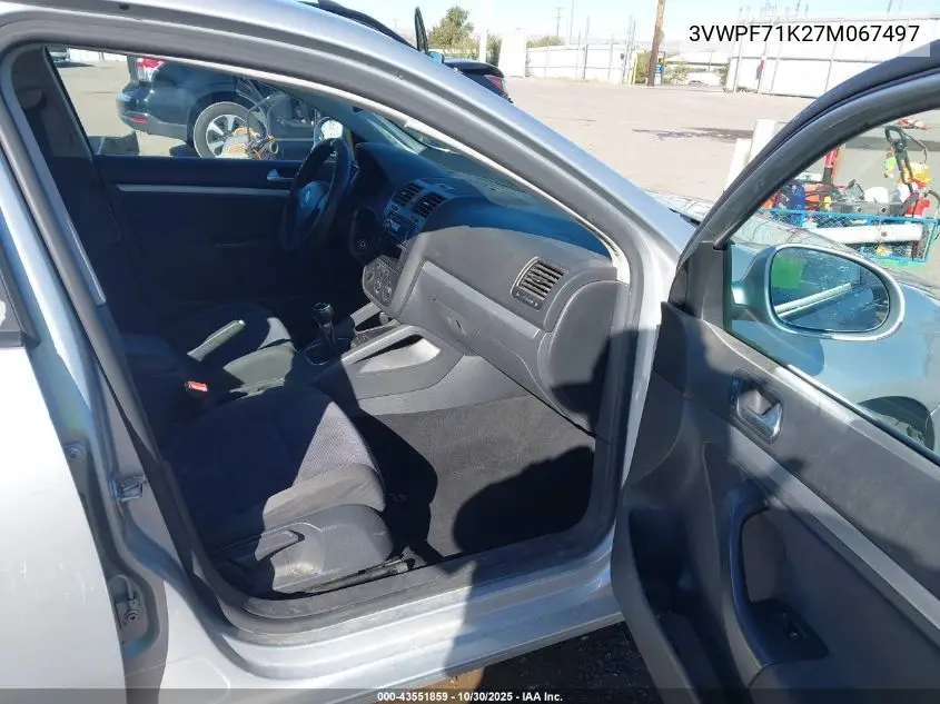 3VWPF71K27M067497 2007 Volkswagen Jetta 2.5