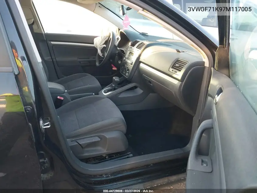 3VWGF71K97M117005 2007 Volkswagen Jetta