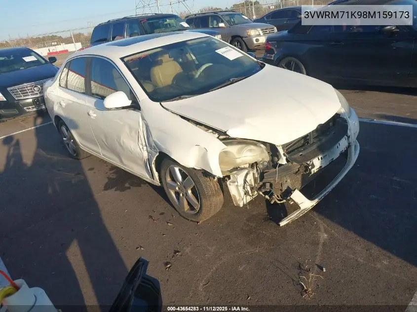 3VWRM71K98M159173 2008 Volkswagen Jetta Se