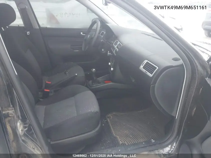 3VWTK49M69M651161 2009 Volkswagen City Jetta 2.0L