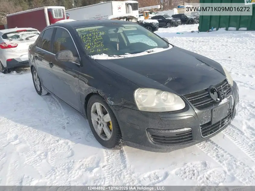 3VWJM71K09M016272 2009 Volkswagen Jetta S