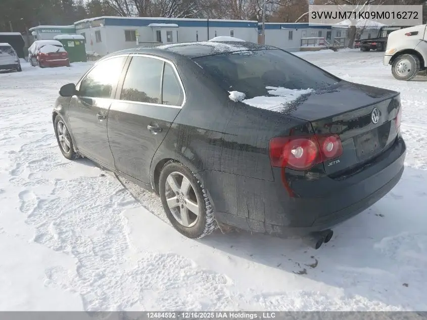 3VWJM71K09M016272 2009 Volkswagen Jetta S