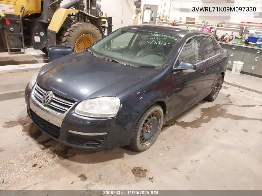 3VWRL71K09M097330 2009 Volkswagen Jetta Tdi