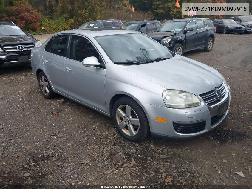 3VWRZ71K89M097915 2009 Volkswagen Jetta Se