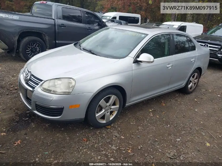3VWRZ71K89M097915 2009 Volkswagen Jetta Se
