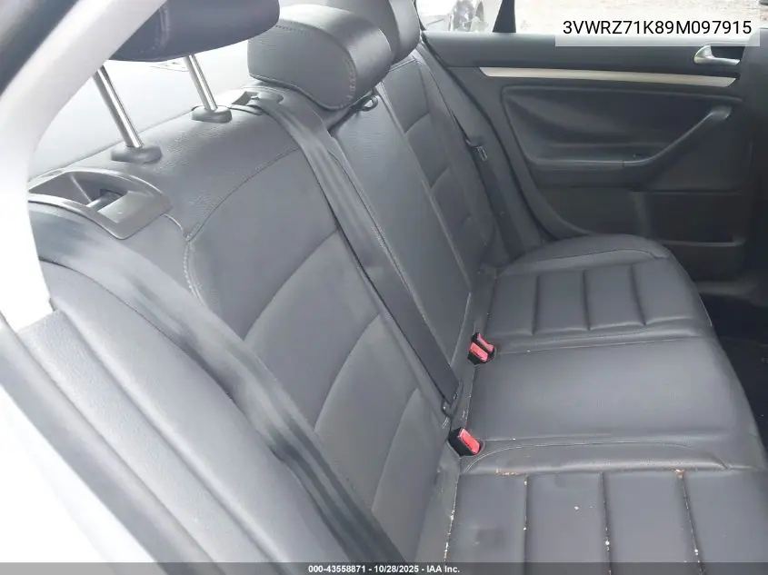 3VWRZ71K89M097915 2009 Volkswagen Jetta Se