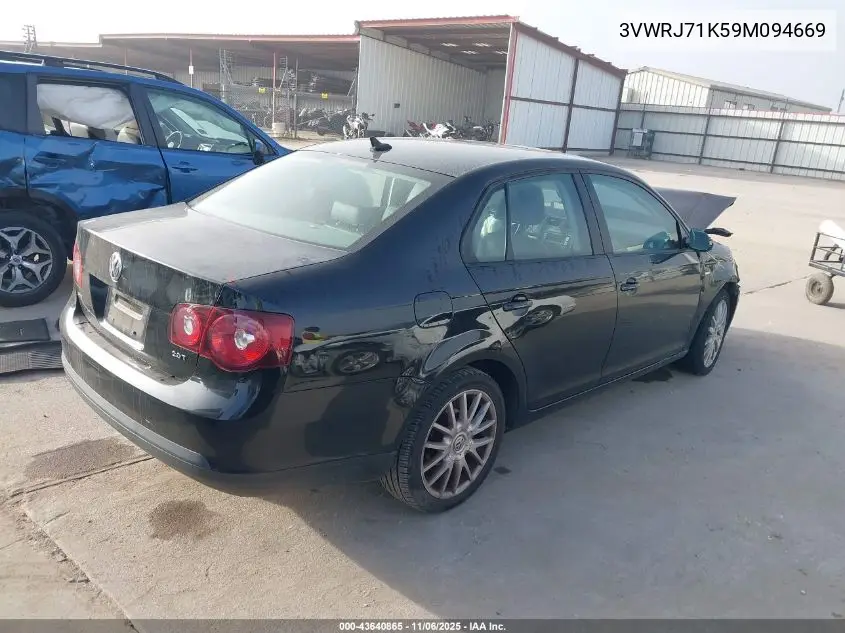 3VWRJ71K59M094669 2009 Volkswagen Jetta Wolfsburg Edition