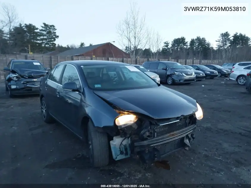 3VWRZ71K59M053810 2009 Volkswagen Jetta Se/Sel