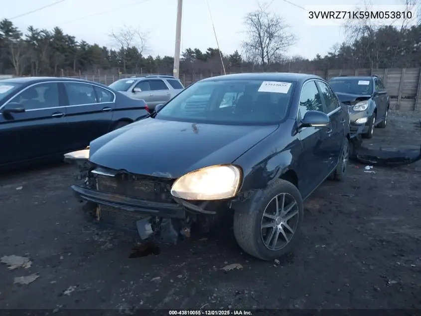 3VWRZ71K59M053810 2009 Volkswagen Jetta Se/Sel