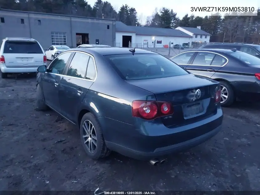3VWRZ71K59M053810 2009 Volkswagen Jetta Se/Sel