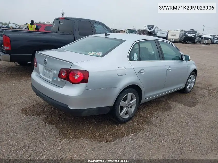 3VWRM71K29M023906 2009 Volkswagen Jetta Se/Sel
