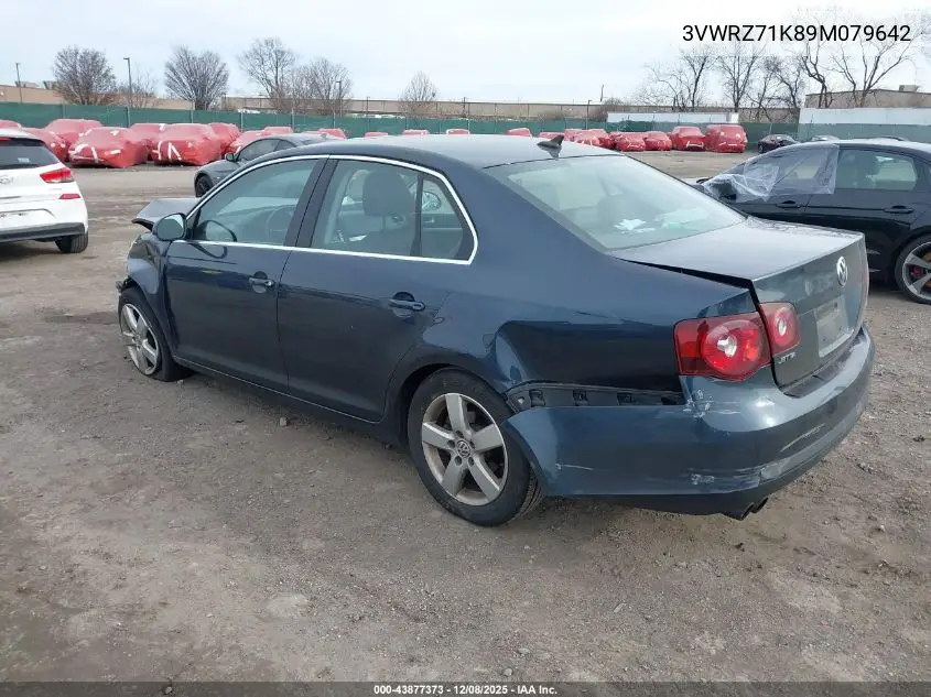 3VWRZ71K89M079642 2009 Volkswagen Jetta Se