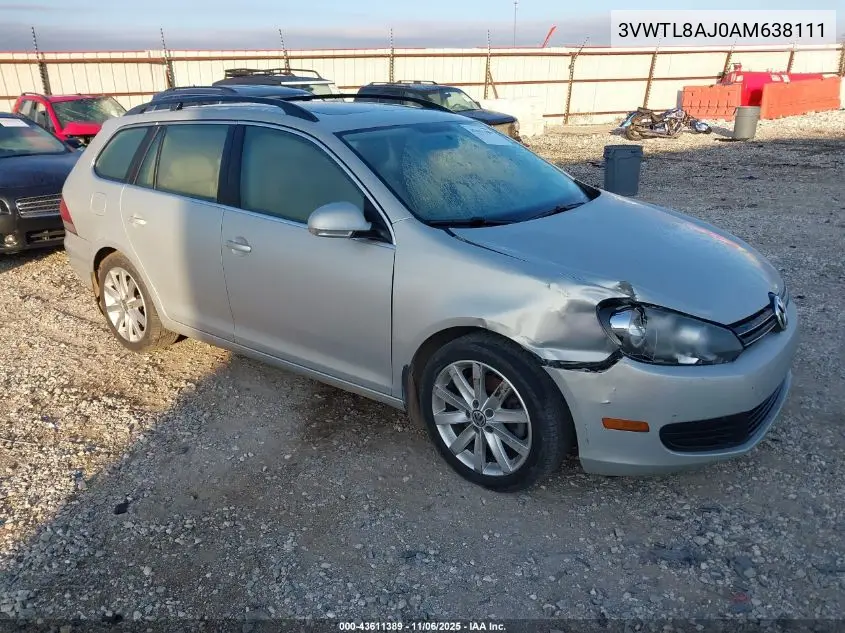 3VWTL8AJ0AM638111 2010 Volkswagen Jetta Tdi