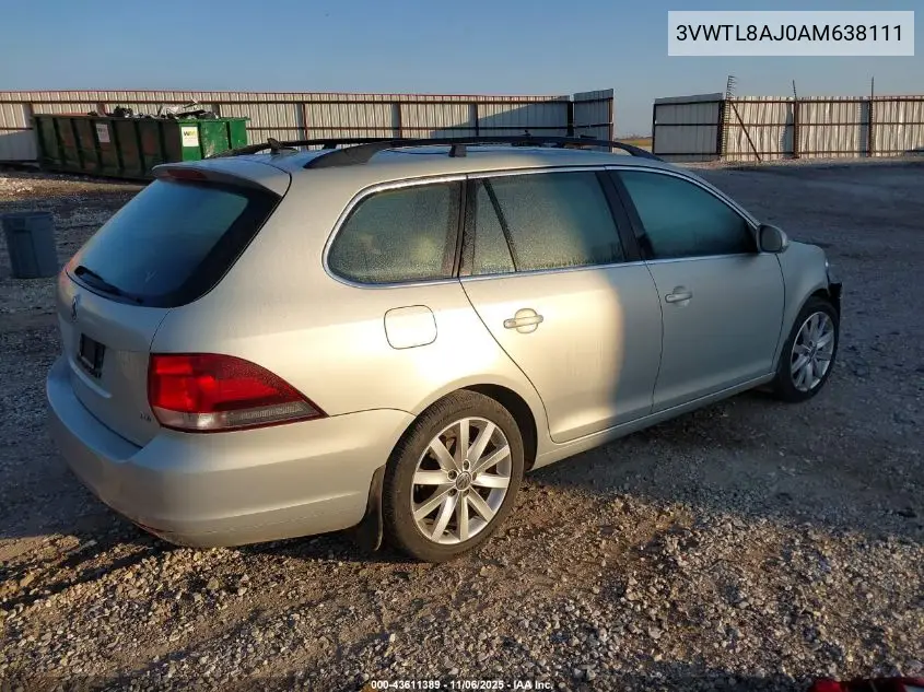 3VWTL8AJ0AM638111 2010 Volkswagen Jetta Tdi