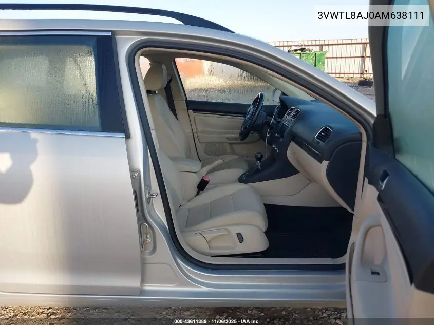 3VWTL8AJ0AM638111 2010 Volkswagen Jetta Tdi
