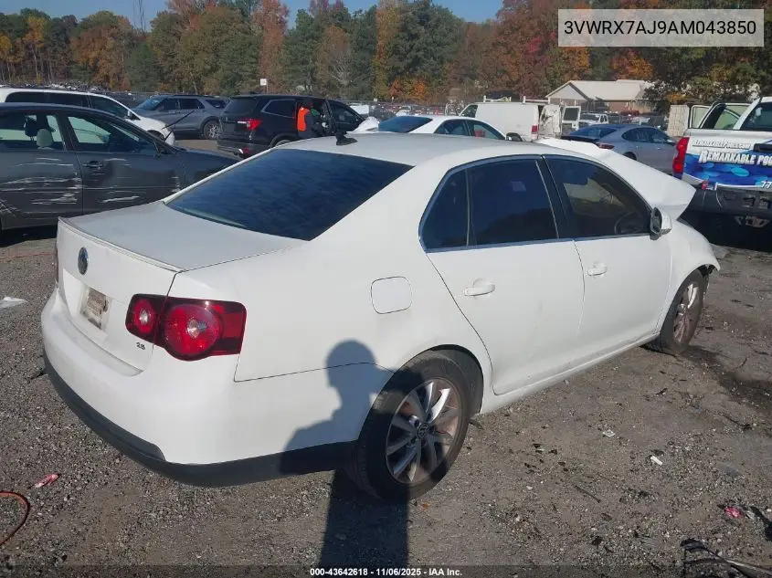 3VWRX7AJ9AM043850 2010 Volkswagen Jetta Se