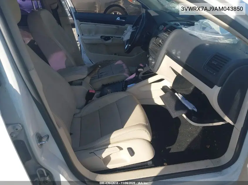 3VWRX7AJ9AM043850 2010 Volkswagen Jetta Se
