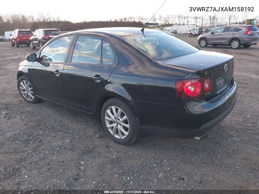 3VWRZ7AJXAM158192 2010 Volkswagen Jetta Limited Edition