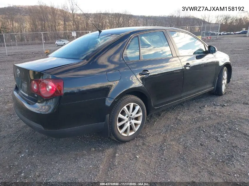 3VWRZ7AJXAM158192 2010 Volkswagen Jetta Limited Edition