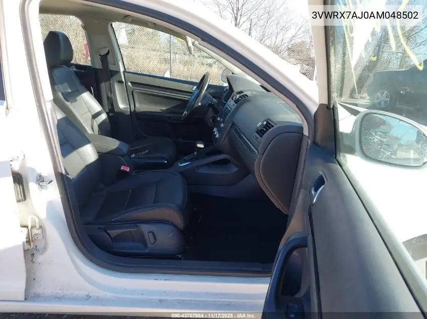 3VWRX7AJ0AM048502 2010 Volkswagen Jetta Se