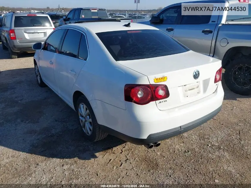 3VWRX7AJ7AM044530 2010 Volkswagen Jetta Se