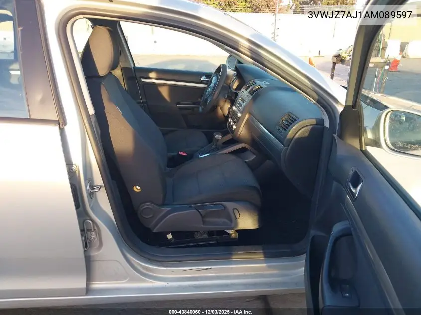 3VWJZ7AJ1AM089597 2010 Volkswagen Jetta S
