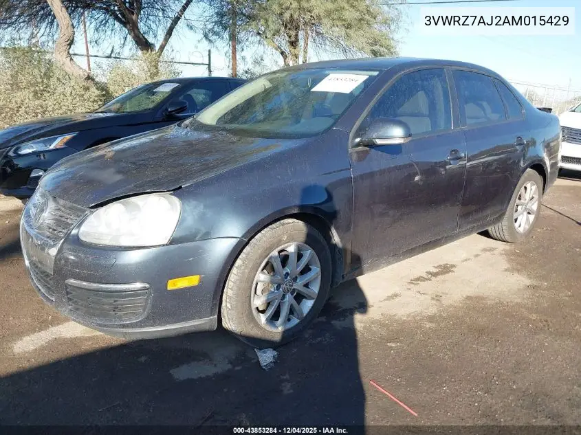 3VWRZ7AJ2AM015429 2010 Volkswagen Jetta Se