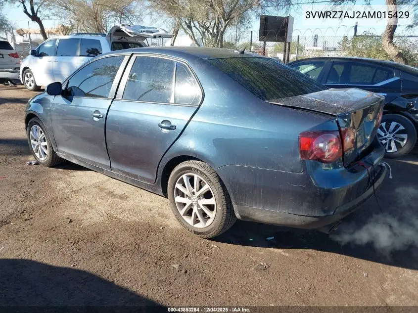 3VWRZ7AJ2AM015429 2010 Volkswagen Jetta Se