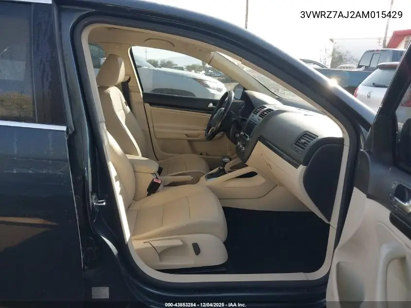 3VWRZ7AJ2AM015429 2010 Volkswagen Jetta Se