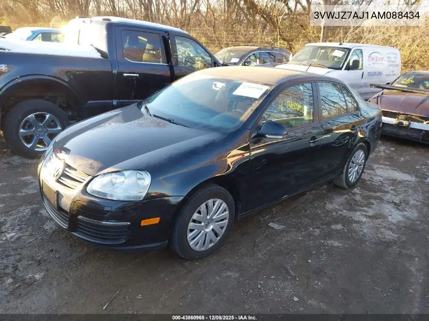 3VWJZ7AJ1AM088434 2010 Volkswagen Jetta S
