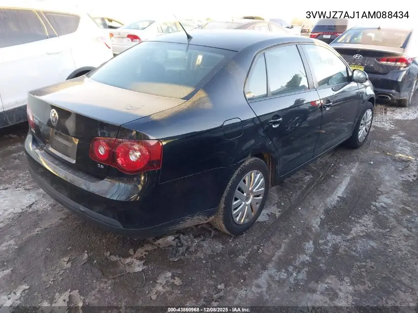 3VWJZ7AJ1AM088434 2010 Volkswagen Jetta S