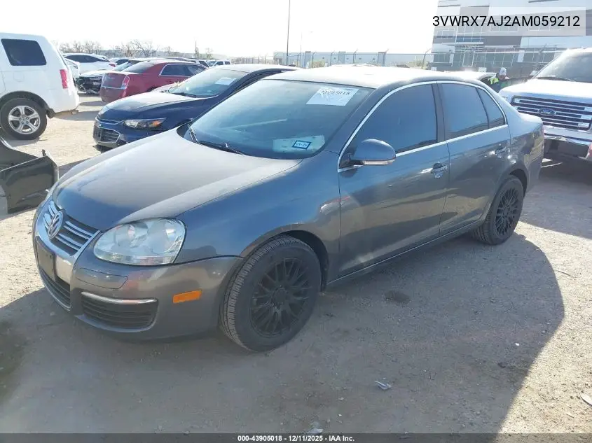 3VWRX7AJ2AM059212 2010 Volkswagen Jetta Se