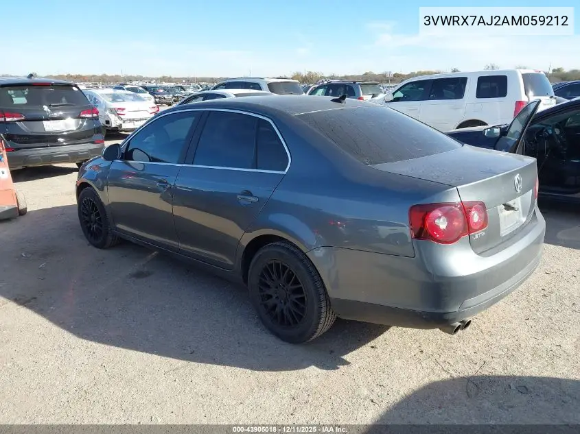 3VWRX7AJ2AM059212 2010 Volkswagen Jetta Se