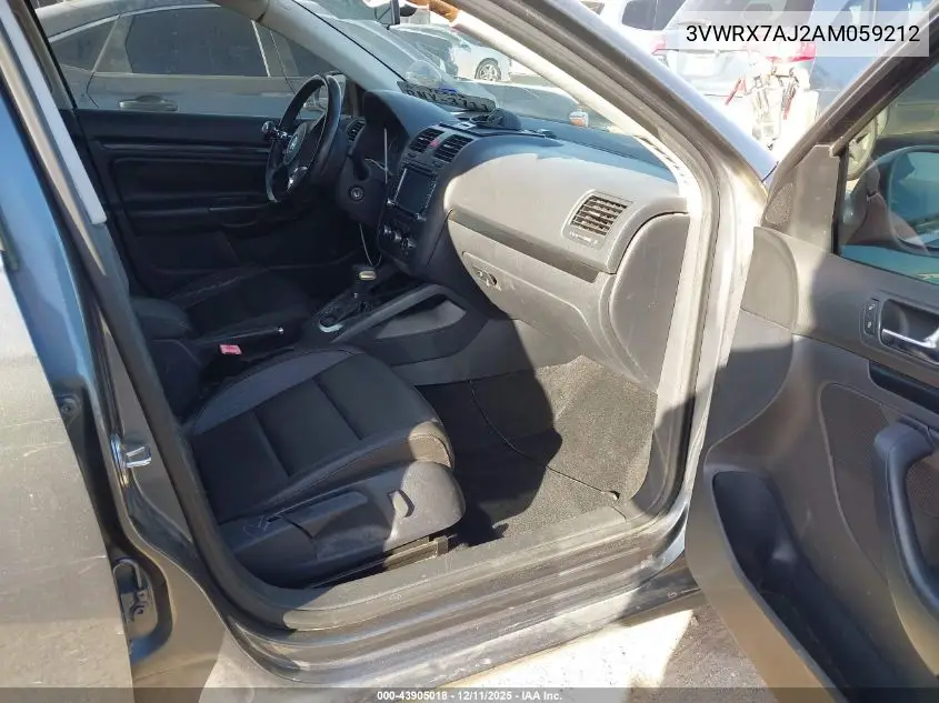 3VWRX7AJ2AM059212 2010 Volkswagen Jetta Se