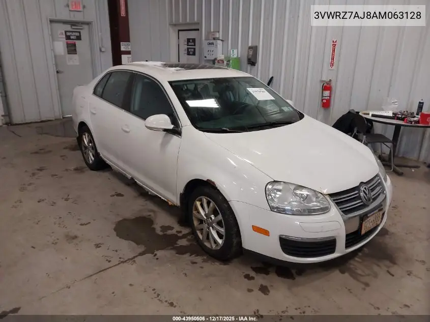 3VWRZ7AJ8AM063128 2010 Volkswagen Jetta Se