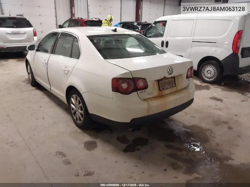 3VWRZ7AJ8AM063128 2010 Volkswagen Jetta Se