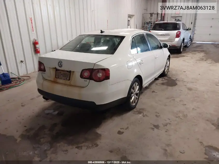 3VWRZ7AJ8AM063128 2010 Volkswagen Jetta Se
