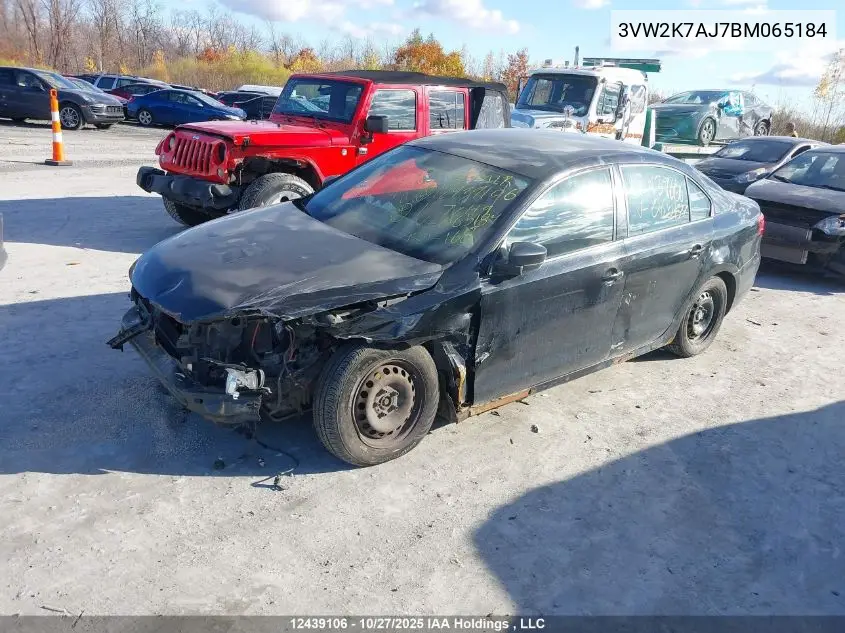 3VW2K7AJ7BM065184 2011 Volkswagen Jetta