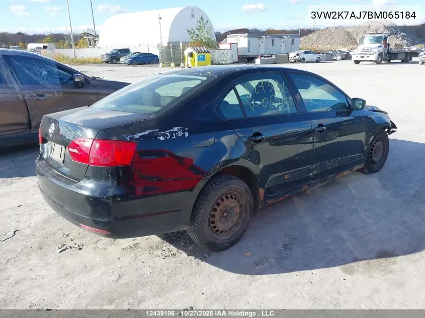 3VW2K7AJ7BM065184 2011 Volkswagen Jetta