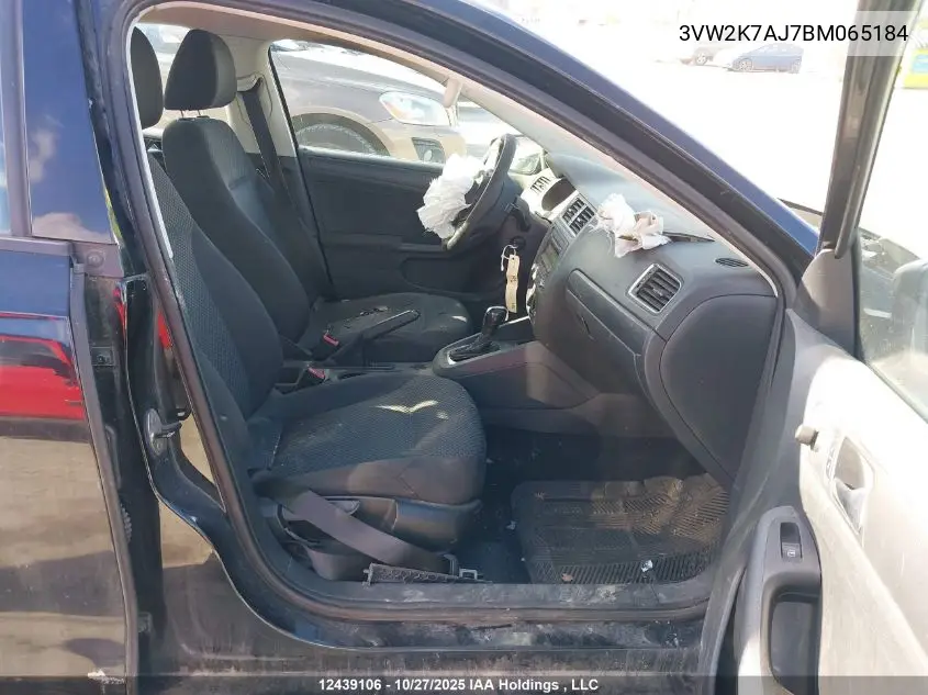 3VW2K7AJ7BM065184 2011 Volkswagen Jetta