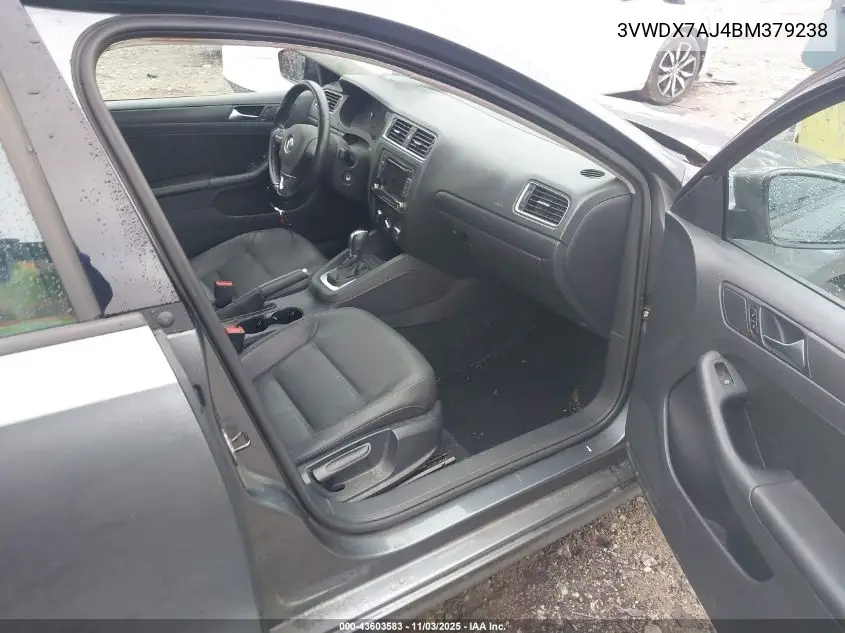 3VWDX7AJ4BM379238 2011 Volkswagen Jetta 2.5L Se