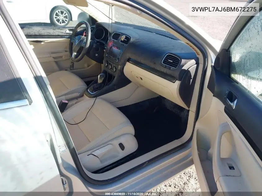 3VWPL7AJ6BM672275 2011 Volkswagen Jetta Sportwagen 2.0L Tdi