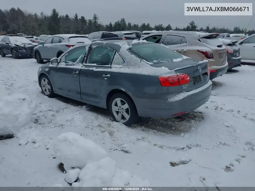 3VWLL7AJXBM066671 2011 Volkswagen Jetta 2.0L Tdi